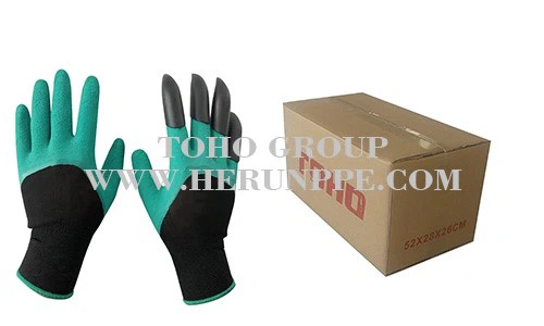 Packaging for gardening safety gloves Packaging for gardening safety gloves