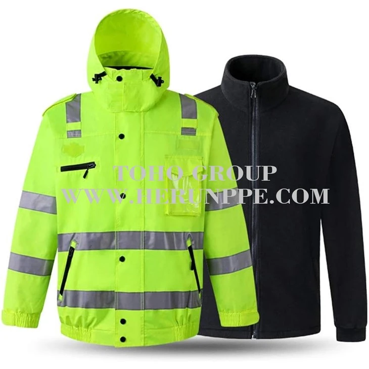 Hi Vis Winter Bomber Jacket