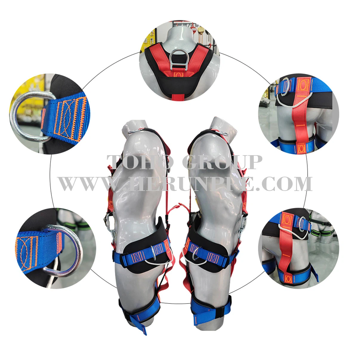Roof workers safety harness kit Roof workers safety harness kit